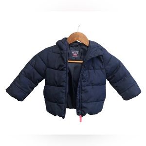 Girl’s Navy Blue Puffer Coat size 2T